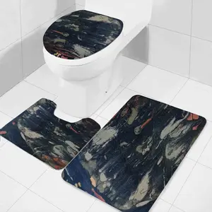 Acceleration Three-piece Toilet Mat