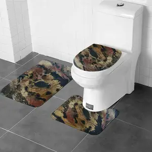 Byzantine Dissolve Three-piece Toilet Mat