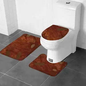 Gravitational Encounter Three-piece Toilet Mat