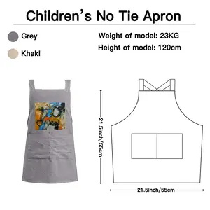 I Walk On The Moon Retro Aprons (Kids)