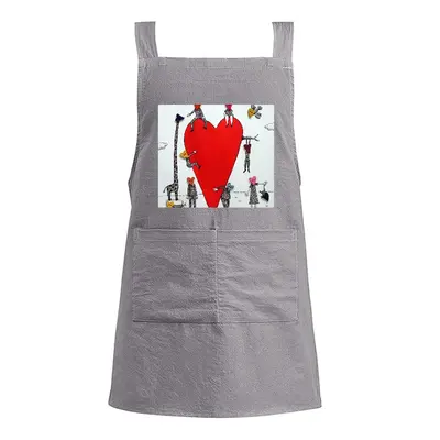 Love Is All Around Retro Aprons (Kids)