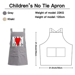 Love Is All Around Retro Aprons (Kids)