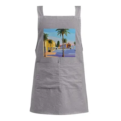 Aigues-Mortes A Medieval City In The South Of France Retro Aprons (Kids)