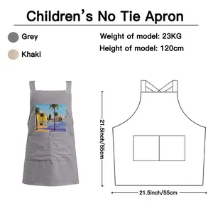 Aigues-Mortes A Medieval City In The South Of France Retro Aprons (Kids)