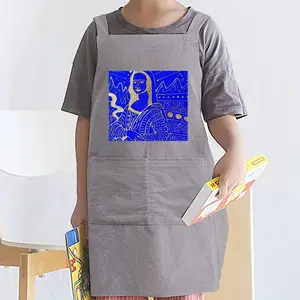 Mona Lisa Retro Aprons (Kids)