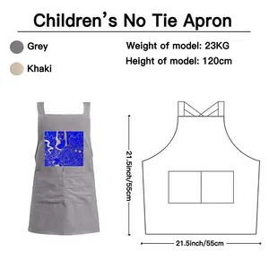 Mona Lisa Retro Aprons (Kids)