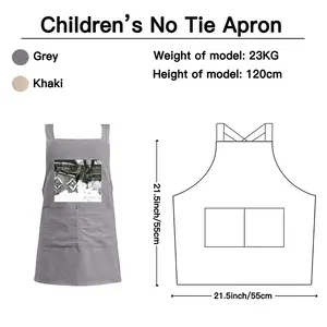 Old Yard In Winter Retro Aprons (Kids)