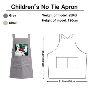 Cockatoo Plays Violin Retro Aprons (Kids)