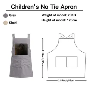 Black Rose Retro Aprons (Kids)