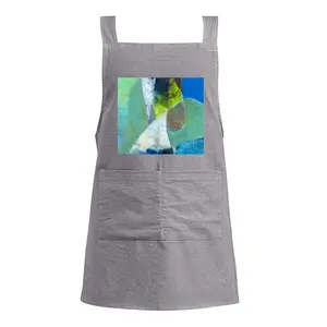 Green And Blue With Black And White Retro Aprons (Kids)