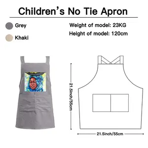 The Orange Seller Retro Aprons (Kids)