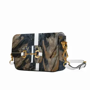 Black Matter Horsebit Crossbody Bag