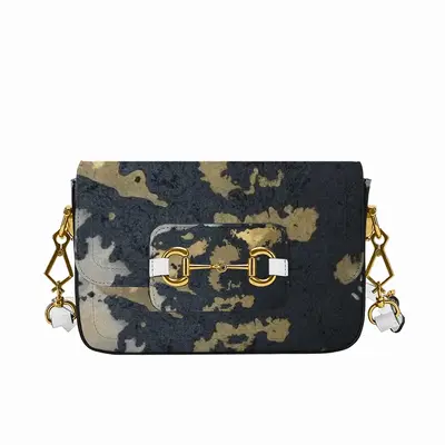 Mask Horsebit Crossbody Bag