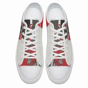 Men Wwf Amur Tiger Retro Canvas Shoes