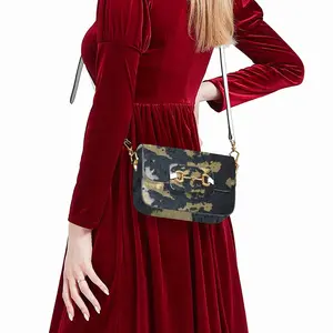 Mask Horsebit Crossbody Bag