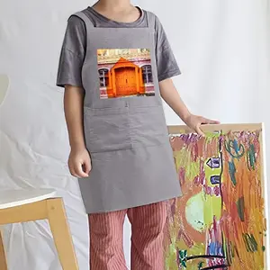 Orange Entrance Retro Aprons (Kids)