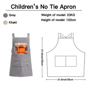 Orange Entrance Retro Aprons (Kids)