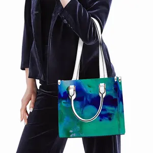 Liquid Blue Shoulder Strap Handbag