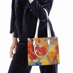 Flower Flame Shoulder Strap Handbag