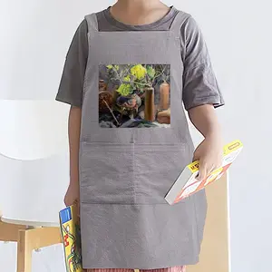 Sunny Ceramic Tableware And Leaves Still Life Retro Aprons (Kids)