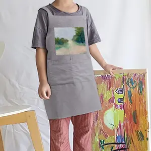 Countryside Impressionist Landscape Retro Aprons (Kids)