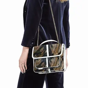 Black Matter Quilted Shoulder Sling Bag