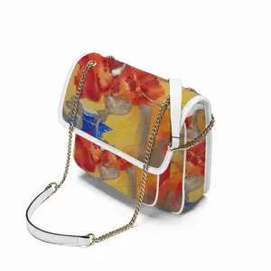 Flower Flame Quilted Shoulder Sling Bag