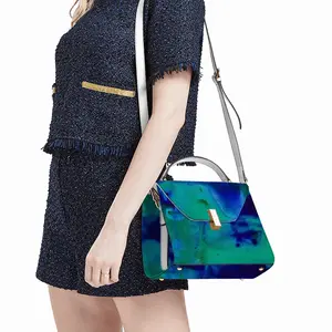 Liquid Blue Anti Theft Crossbody Bag Large