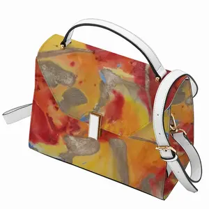 Flower Flame Anti Theft Crossbody Bag Large