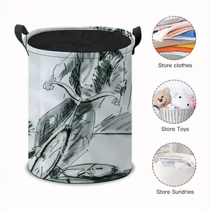 Albert Bike Laundry Basket