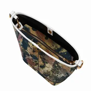 Byzantine Dissolve Zip Bucket Crossbody Bag