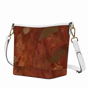 Gravitational Encounter Zip Bucket Crossbody Bag