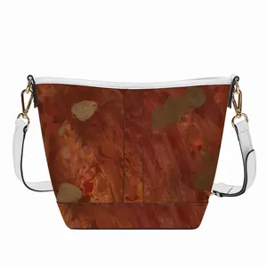 Gravitational Encounter Zip Bucket Crossbody Bag