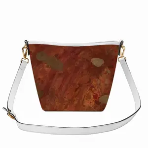 Gravitational Encounter Zip Bucket Crossbody Bag