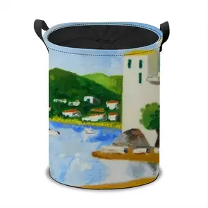 Cadaques (Spain) Laundry Basket