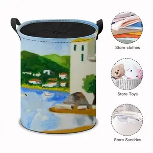 Cadaques (Spain) Laundry Basket