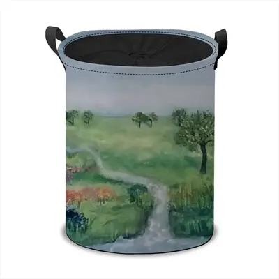 Burbling River Ii Laundry Basket