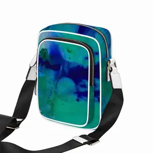 Liquid Blue Phone Shoulder Strap Bag