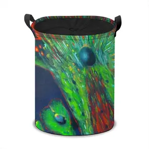 Cellular Universe Laundry Basket