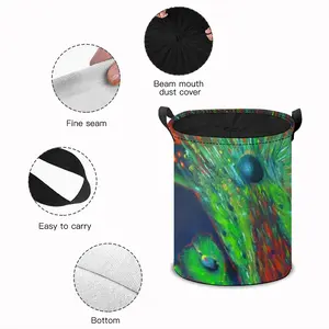 Cellular Universe Laundry Basket