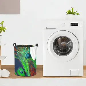 Cellular Universe Laundry Basket