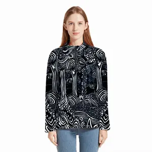 Women Broccoli Trees Crewneck Sweatshirt