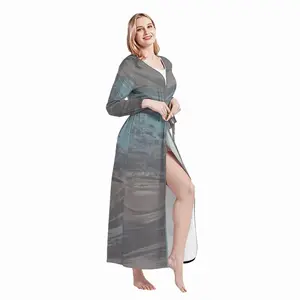 Women Flushed Sleep Bathrobe