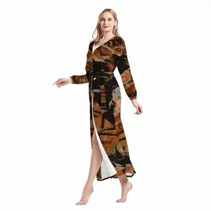 Women Bronze Vision Sleep Bathrobe