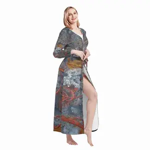 Women Illuminated Flecks Sleep Bathrobe