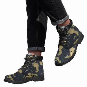 Men Mask Mid Top Boots