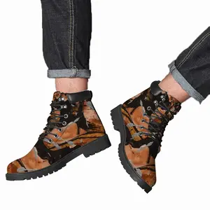 Men Bronze Vision Mid Top Boots