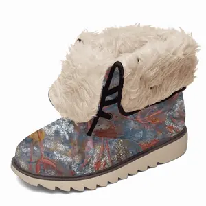 Men Illuminated Flecks Snow Boots (Fur)