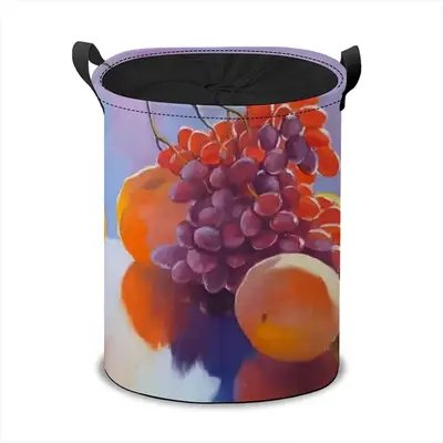 Still Life With Grapes Laundry Basket