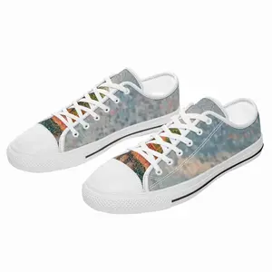 Men Gazebo On The Lake Retro Canvas Shoes